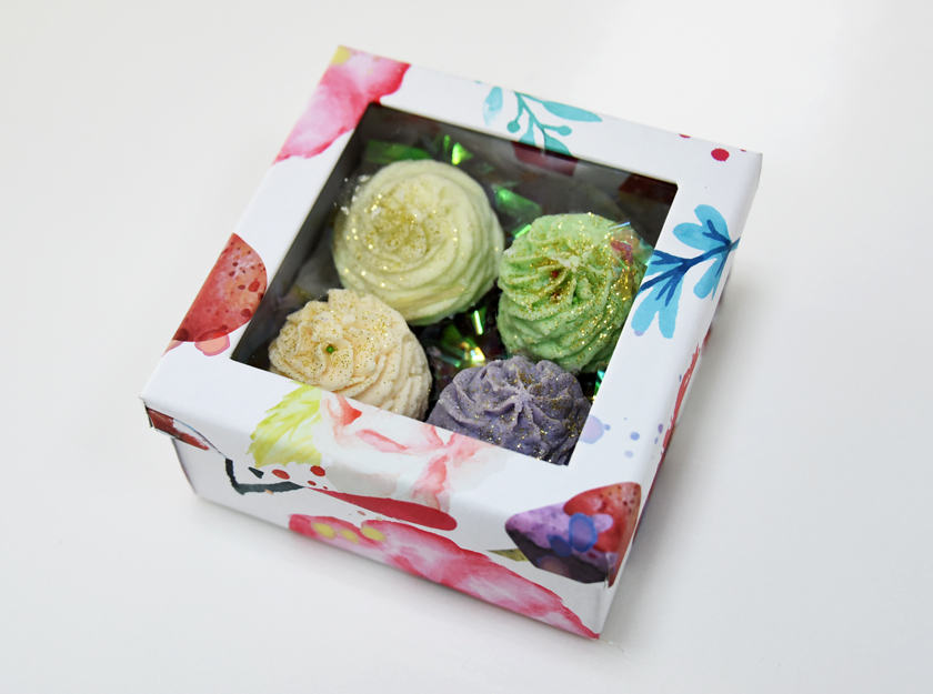 Butter Cup Cake Flower Set